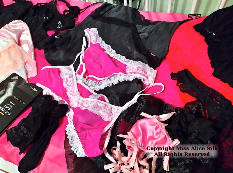 20 - Sexy Sissy Lingerie... | Miss Alice Silk